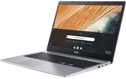 MELARQT Acer Chromebook 315, Intel Celeron N4000, écran Tactile IPS 15,6 Full HD, 4 Go LPDDR4, 32 Go eMMC, Gigabit WiFi, Google Chrome, CB315-3HT-C296