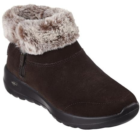 Skechers Damen ON-The-GO Joy SAVVY Winter, Boots, Schokolade, 38 EU