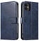 LOLFZ Wallet Case for iPhone 11, Vintage Leather Book Case with Card Holder Kickstand Magnetic Closure Flip Case Cover for iPhone 11 - Blue