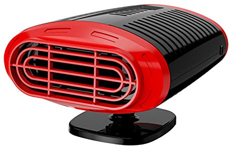 Chauffage soufflant USB pour voiture - 12 V - 24 V - Portable - Chauffage de voiture - Dégivreur de pare-brise - 2 en 1 - Protection contre la surchauffe