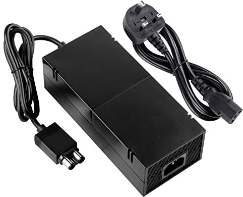 ARyee Xbox One Power Brick, AC Adapter Power Supply Charger Cord Replacement for Xbox One, 100-240V Voltage for Worldwide Use