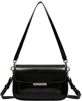 Liebeskind Berlin Women's Andrea Spazzolato S Black Crossbody