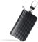 XPEX 1 Piezas Funda Llaves Bolso De La Llave del Coche, PU Llavero De Cuero, Llavero De Cuero De PU con Bisagra, Llavero De Estilo Vintage para Hombre, Llavero con Cremallera para Llave del Coche