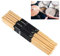 Bacchette per batteria 7A, robuste portatili 12 paia senza intoppi 7A Bacchette per batteria in legno di acero antiscivolo per esercitarsi