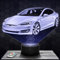 Nachttischlampe Auto T Model S deko Supercar Tuning. Geschenkidee Mann objekt Auto T Model S Nachtlicht Erwachsene deko Zimmer. Weihnachten