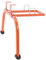 Ladder Stabilizer Accessories Extension Ladder Gutter Guard Safety Devices Anti Slip Ladder Legs for Climbing Painting 430x410x90mm(Orange)
