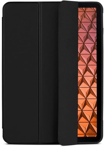 ONEFLOW Hülle für Samsung Galaxy Tab A8 (2021) Schutzhülle ultradünn mit Ständer, Cover mit Auto Schlaf/Wach Funktion, Flip Case mit Magnet Standfunktion, Folio PU Leder Case, Schwarz