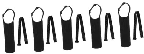 YARNOW 5sets Water Bottle Bag Strap Outdoor Water Bottle Sleeve Portable Cup Pouch for Hiking