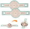 U-Taste Silicone Bread Sling: 230℃ Heat Resistant 21cm Non-Stick Dutch Oven Liner, Thicker Reusable Baking Mat with Long & Wide Handle for Transferring Sourdough Pastry (2 PCS, Aqua Sky)