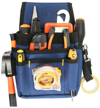 ycezw Organizador de cintura para herramientas de electricista,Bolsa de cintura para herramientas de electricista - Bolsa de herramientas para cinturón Bolsa de herramientas para electricista |