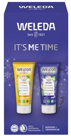 WELEDA - Geschenkset, It's Me Time Energy & Relax - Duschgel-Set - Aroma Shower - Whole Body - Unisex