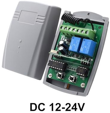 Tuya Auto Tor Steuerung Öffner Öffnung Tür Garage 433 Tor Externe Empfänger 12v 24v 220v Drahtlose portal Control Module(DC 12V-24V)