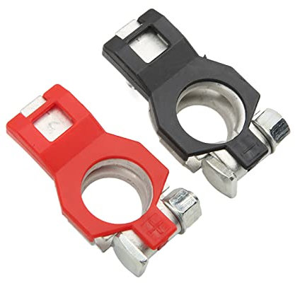 2pcs Positive Negative Battery Terminal Set 243407F000 243407F001 Car Cable Connector Clamp Replacement for