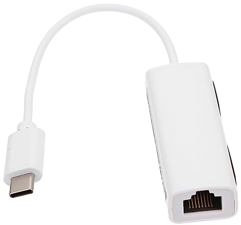 SMASOLO Usb-c Ethernet Adapter Network Converter for and Laptops Type-c Wired Usb Ethernet Adapter Compatible Pro and for Stable Internet Connection