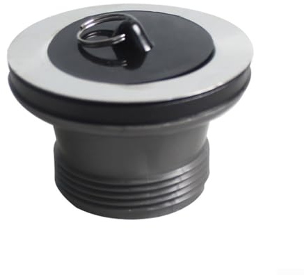 Ablaufventil aus Edelstahl, 70 mm, mit Griff für Waschbecken und Badewanne, Sanitärarmatur bietet zuverlässigen Betrieb und lange Lebensdauer