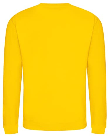 AWDis Men's Sweat Sweatshirt, Gold, X-Large