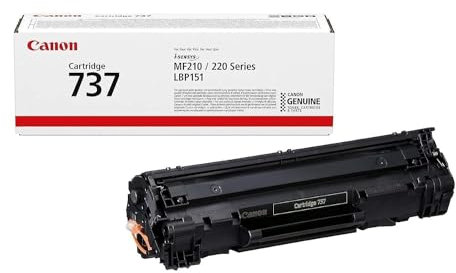 Canon 737 BK 9435B002 Tonerkassette Original Schwarz 2400 Seiten Toner