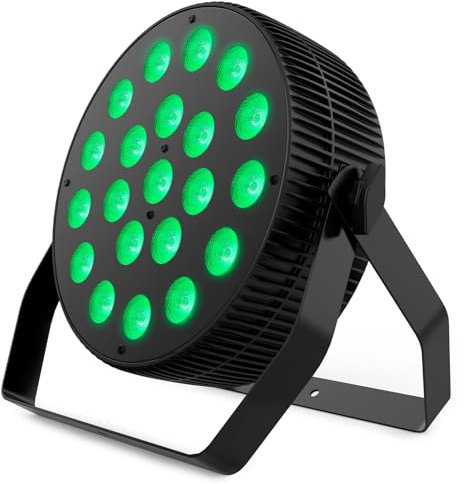 Audibax Dallas 210 Flat Foco LED RGBw 4 in 1 Cree 21 Led x 10W Total 210w