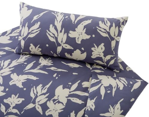 Cotonea Bio-Satin Bettwäsche Ornament 1 Bettbezug 155 x 220 cm + 1 Kissenbezug 80 x 80 cm