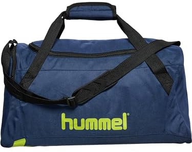 hummel Core Sports Bag L Dark Denim/Lime Punch