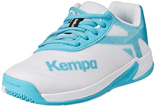 Kempa Wing 2.0 JUNIOR,weiß/Aqua,28