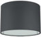 Wogati® Premium Lampenschirm E14/E27 Baumwolle | Schwarz, Ø20cm Höhe 16,2cm | Für Stehlampe, Hängelampe Und Tischlampe