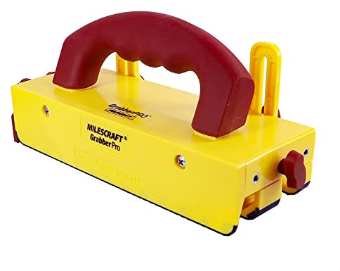 Milescraft GrabberPRO 3406 - Blocco di spinta per seghe da banco, fresatrici, seghe a nastro e giunti, strumento di sicurezza per la lavorazione del legno