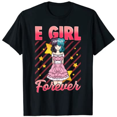 Gamer gaming e-girl forever kawaii, Japanese Anime Manga T-Shirt