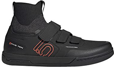 adidas Five Ten Freerider Pro Mid VCS Mountainbike-Schuhe Herren, Core Black/Solar Red/Grey Three, 39 EU