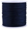 Greensen 100 M X 0,8 Mm Nylon Artisanat Noeud Chinois Lanière de Satin Bracelet de Queue de Souris macramé Shamballa Fil Tressé Corde pour nouer Chinois Perles, Bleu Marine