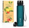 720°DGREE Eistee Trinkflasche 1l “uberBottle + InFuuzed“ - BPA-Frei, Ohne Zucker, Keine Kalorien - Einfach leckerer Geschmack für Deine Wasserflasche, Die Eis Tee Alternative - 2x 25 Beutel mind. 25l