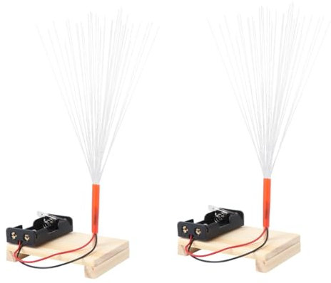 UKCOCO 2St spielzeug Laborgeräte Experimentelle Werkzeuge der Physik dekorative Lichtwellenleiter LED-Faserlampe Glasfaser dekorative Lampe Puzzle faseroptisches Licht Dekorative Lichter
