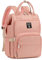 Pomelo Best Baby Wickelrucksack stylische Wickeltasche Rucksack mit Haken wasserdicht multifunktional Große Kapazität Rucksack für unterwegs
