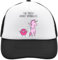 Functon+ The Truth About Sprinkles On Donuts Trucker Cap Mesh Back Adjustable Snapback Hat Casu White, Schwarz , Einheitsgröße