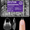 ZIFUTON 504 PièCes Capsule Americaine Ongle Amande Medium, 10 Tailles Très large, Faux Ongles Capsule, Semi Givré, Capsule Transparente Ongle, Avec Valise De Rangement-Durable-Nail Art DIY