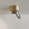 s.luce Santa Neo LED-Deckenstrahler schwenkbar dimmbar Deckenlampe Deckenleuchte, Farbe:Gold/Weiß, Lichtfarbe:Neutralweiß (4000K)