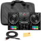 Hercules DJControl Inpulse 500 MK2 2-Channel DJ Controller Bundle with Case, TRS-to-RCA Breakout Cable, and Austin Bazaar Polishing Cloth