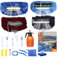 ZSPLIT-MAIR kit per pulizia split condizionatore，sacco per pulizia split condizionatore，kit pulizia climatizzatore split（ 15pezzi, blu reale, taglia media: 68-98 cm/27,55-39,37 pollici）