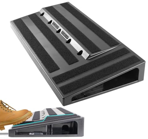 Guitar Pedal Board, Effect Pedal Board Starke tragende Effektplatten | Tragbares leichtes Pedalboard -Basszubehör für Gitarrist Bassistmusiker