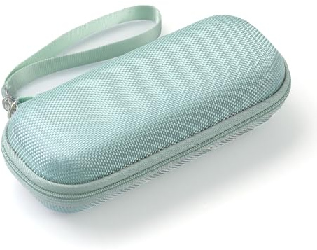 AGPTEK Tragetasche, Reise Tasche Case Hülle Etui, Eva Reißverschluss Case | für Diktiergerät, 2.4 Zoll MP3 Player, USB Stick, Earphones JBL Tune 110, Sandisk SD Karte, U-Disk, Grün