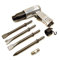 AB Tools 190mm Pneumatic Air Hammer Chisel Breaker Plus Chisels for Body Panel Work