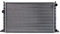 ATEC Germany 1x Radiatore acqua motore compatibile con VW GOLF 4 (1J1), GOLF 4 Cabriolet (1E7), GOLF 4 Variant (1J5)