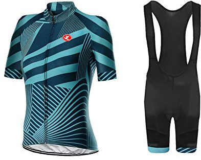 UGLY FROG Radsport-Anzüge für Damen, Kurzarm Fahrradtrikot Anzüge Set Fahrrad Trikots Radhose
