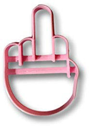 Arbi Design Mittelfinger-Ausstechform (12,7 cm), 1 Stück