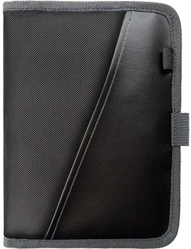 Organiseur de boîte à gants – Porte-documents de voiture – Pochette manuel du propriétaire – Portefeuille de rangement pour carte d'immatriculation et carte d'assurance – Porte-documents de voiture de