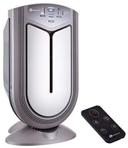 NaturoPure 7 in 1 Multiple Technologies Intelligent Air Purifier & Ioniser with True HEPA & Active Carbon Filters, Removes Allergies,Odours,Smoke,Dust,Mold,Pets,Pollen,Cooking, Coverage Area 650 ft²