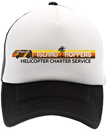 Island Hoppers Service Van Kappe Baseball Unisex Herren Damen Erwachsene Einstellbar Cap Unisex Men's Women's