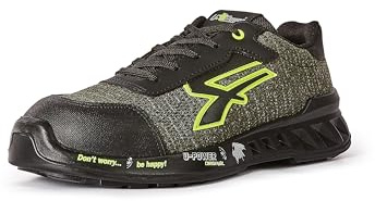 U-POWER RED LEVE ROBIN, Sicherheitsschuhe, leichte, durchtrittsichere Unisex-Sneaker, Bastsohle, Infinergy-Einsatz, mit Aluminium-Zehenkappen - 44