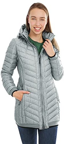 Knuffelwuff Damen Übergangsjacke - Leichte Jacke Brooklyn - Atmungsaktive Wasserabweisende Jacke für Outdoor, Wandern, Reisen, Gassi gehen