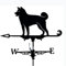Animal métal girouette oie girouette Creux indicateur de Direction du Vent pour extérieur Jardin Toit Paddock décoration girouette